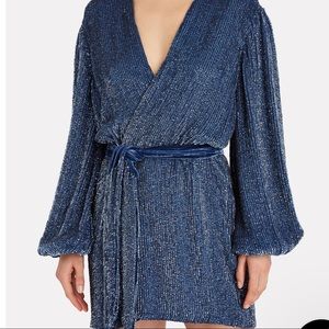 Retrofete Gabrielle Mini Robe Dress, XS